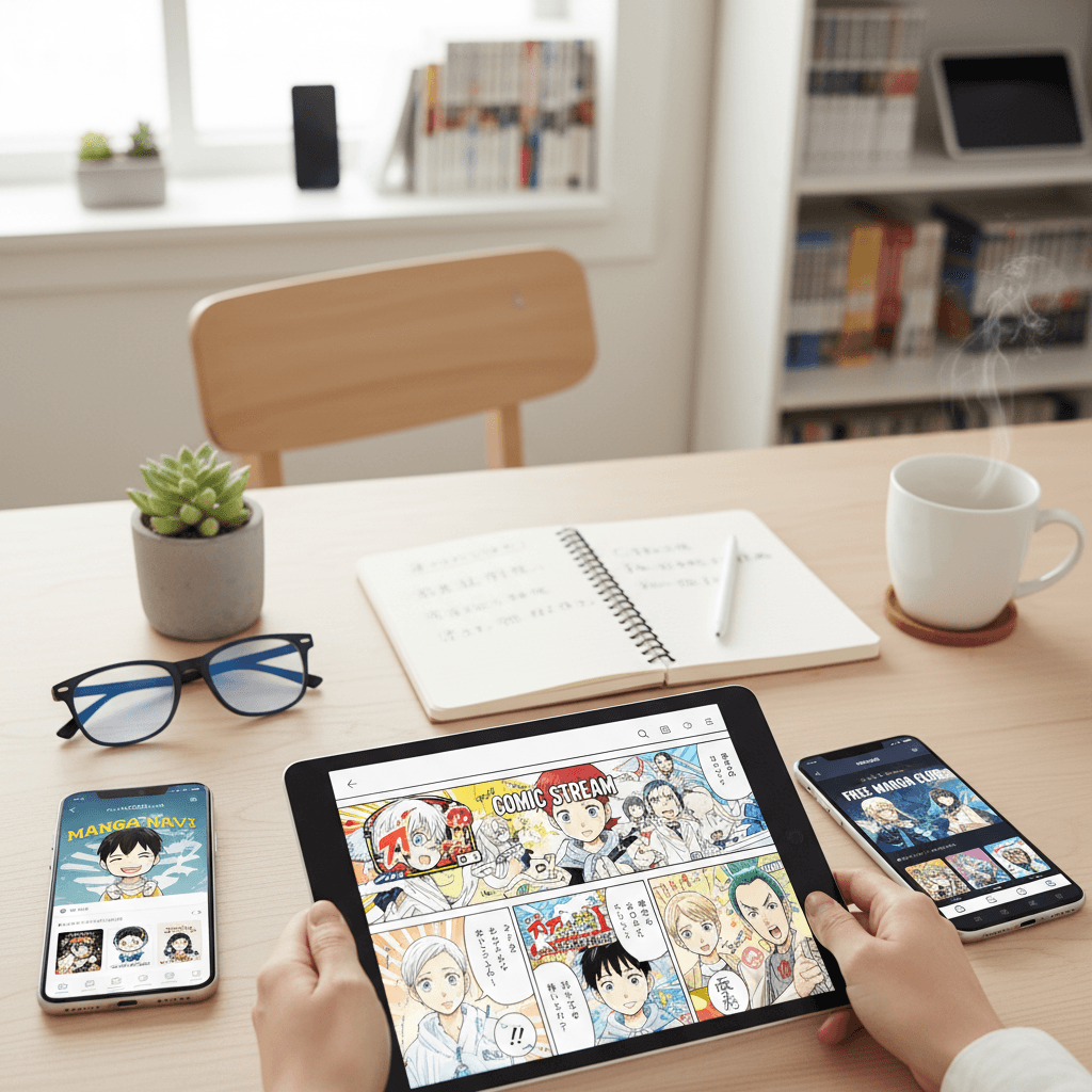 【初心者向け】漫画アプリおすすめ徹底比較!安全・無料でお得に読む方法